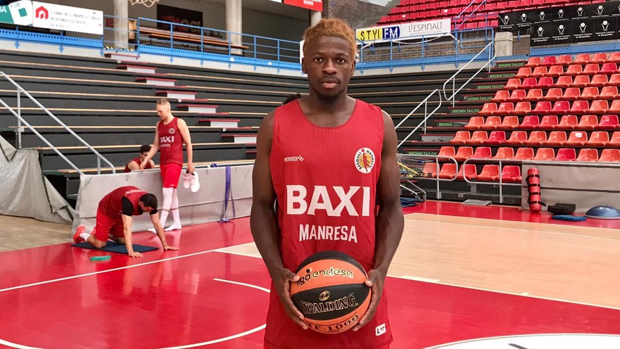 Sylvain Francisco joins the training sessions of BAXI Manresa