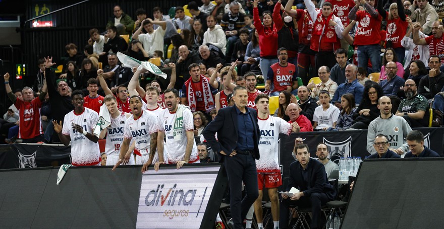 BAXI Manresa receives Baskonia in a duel of strong emotions