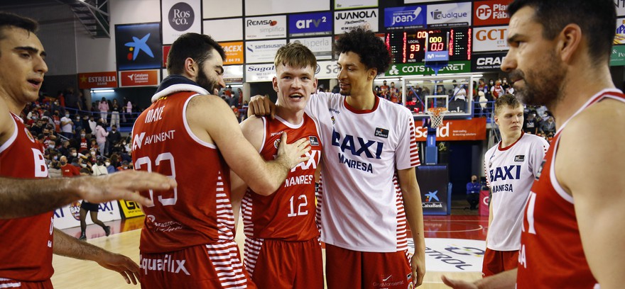 BAXI Manresa continues in good shape and dominates against Burgos