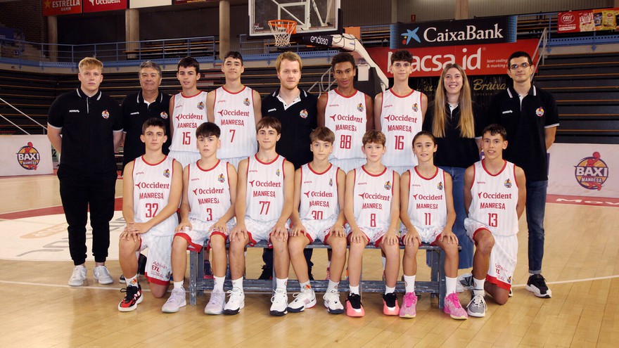 Bàsquet Manresa's U14 team is very close to qualifying for the Endesa Mini Cup