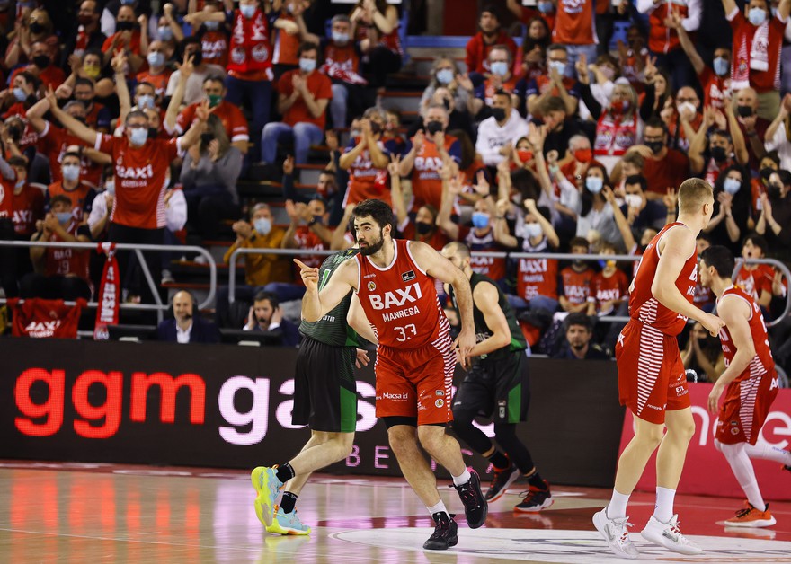 Galería de fotos J28: BAXI Manresa 95 - Joventut de Badalona 91