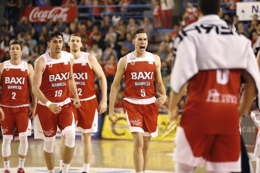 El BAXI Manresa supera totes les dificultats i derrota el GBC (84-74)