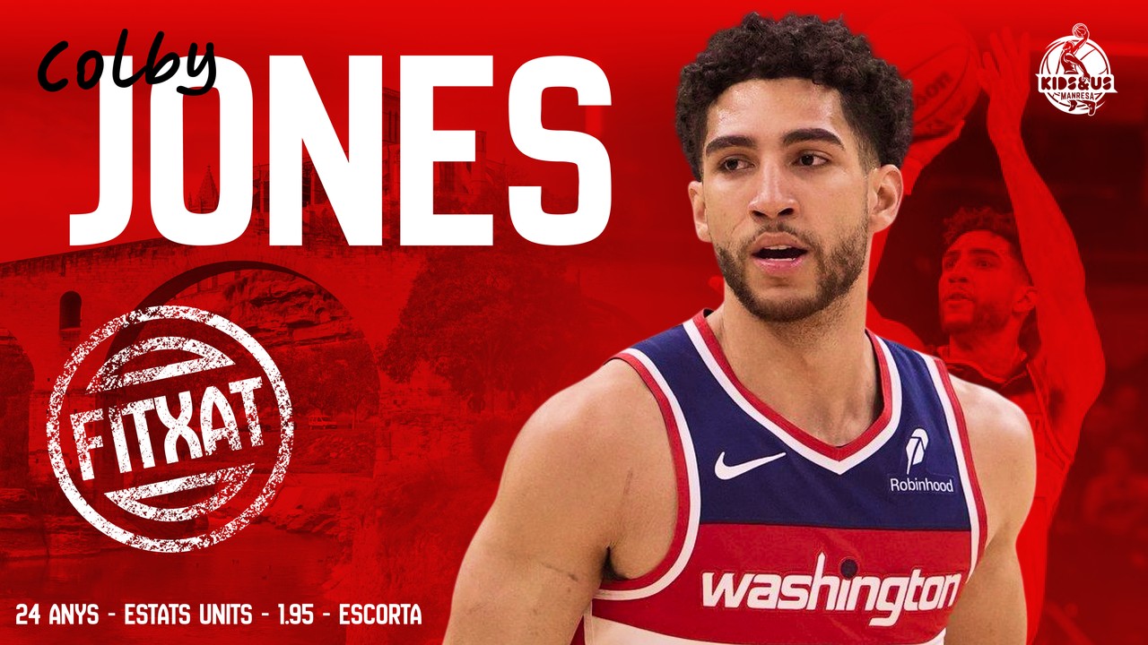 El Kids&Us Manresa ficha a Colby Jones, un escolta versátil con experiencia NBA