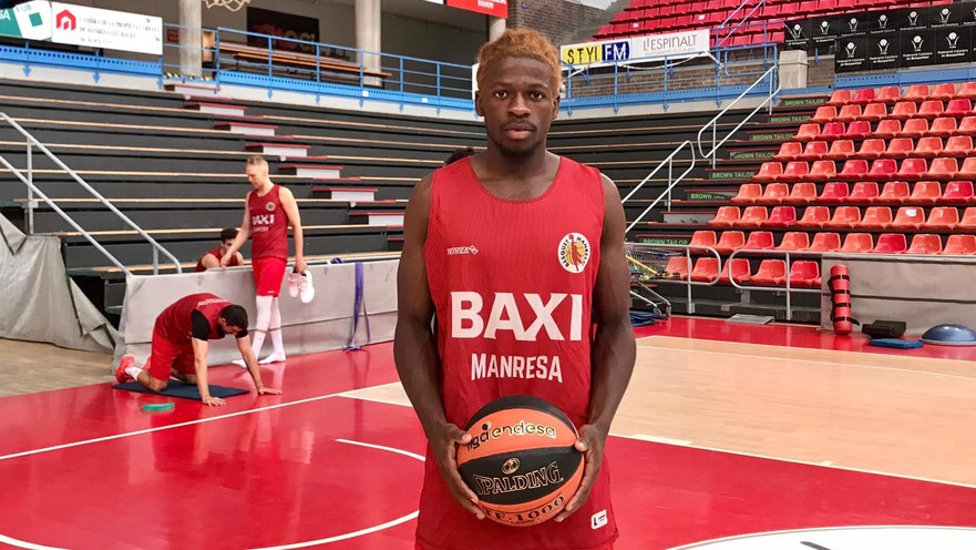 Sylvain Francisco s'incorpora als entrenaments del BAXI Manresa