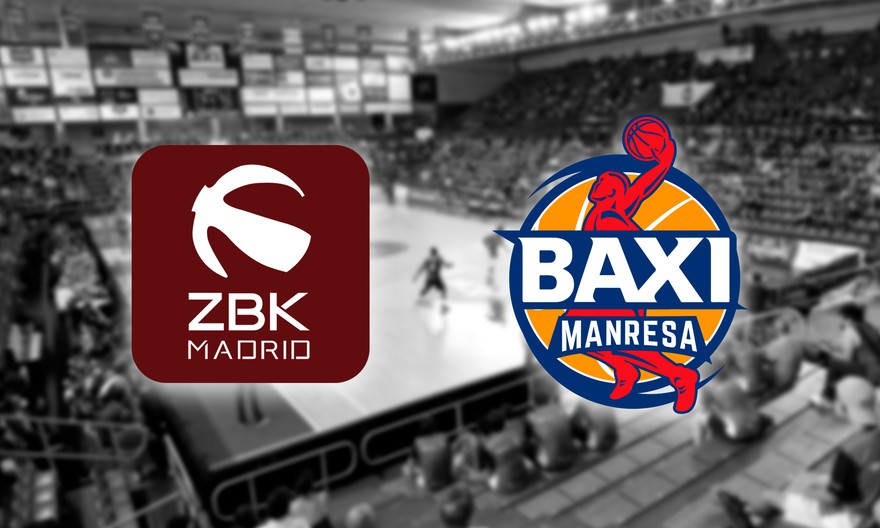 El BAXI Manresa comienza una colaboración con el Zentro Basket Madrid