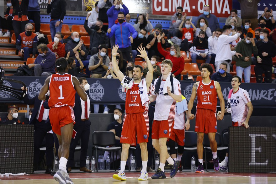 Visita complicada del BAXI Manresa al Palau Blaugrana