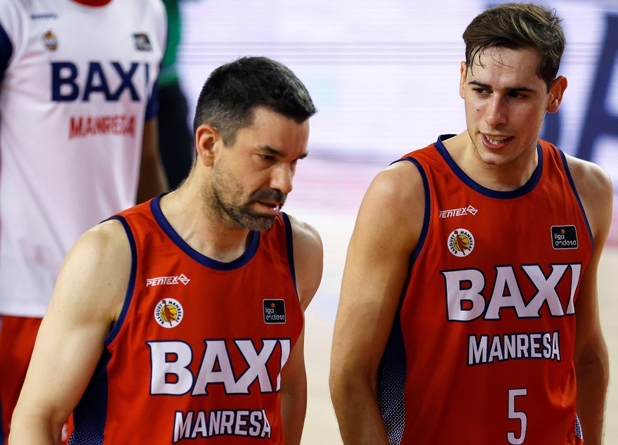 Los jugadores catalanes del Bàsquet Manresa, año a año