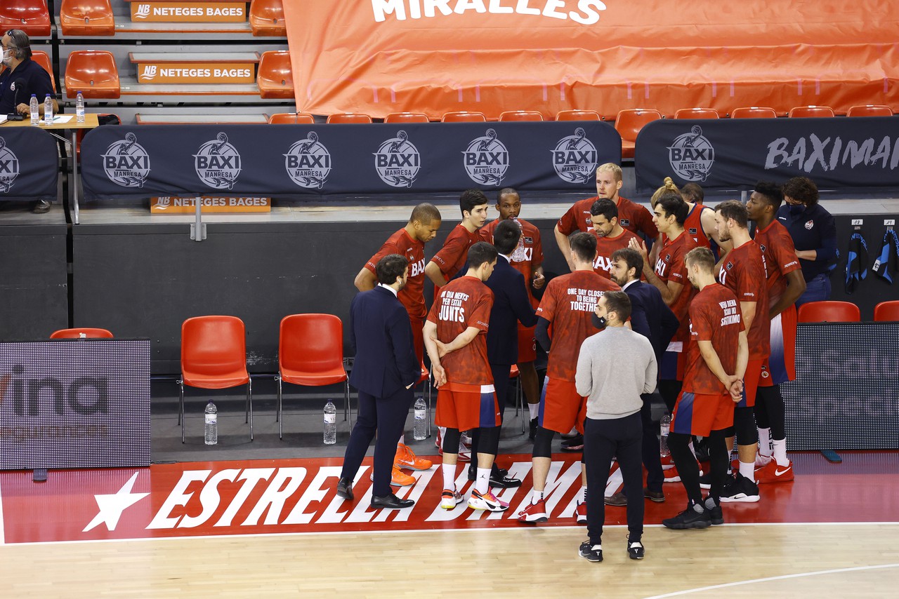 Aplazado el UCAM Murcia - BAXI Manresa por un brote en el equipo murciano