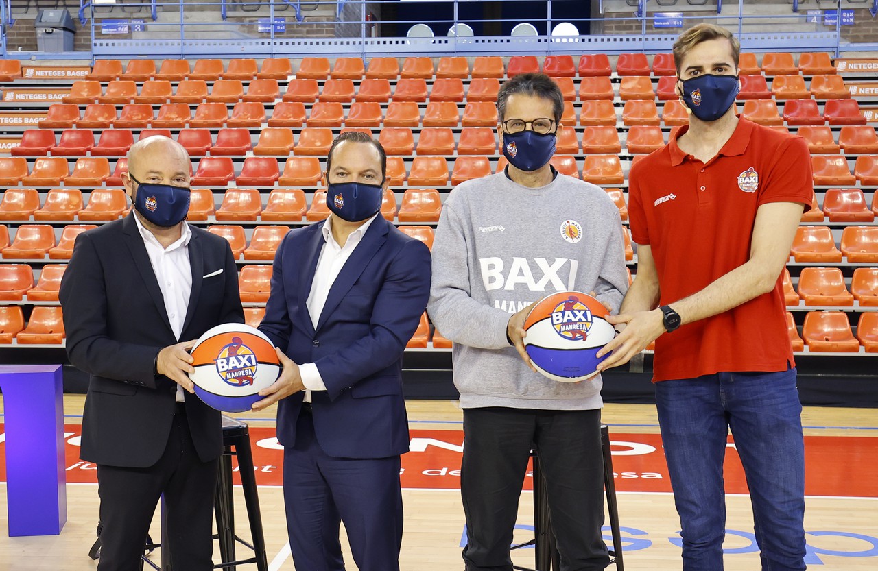 BAXI seguirà sent el principal patrocinador del Bàsquet Manresa els propers 3 anys