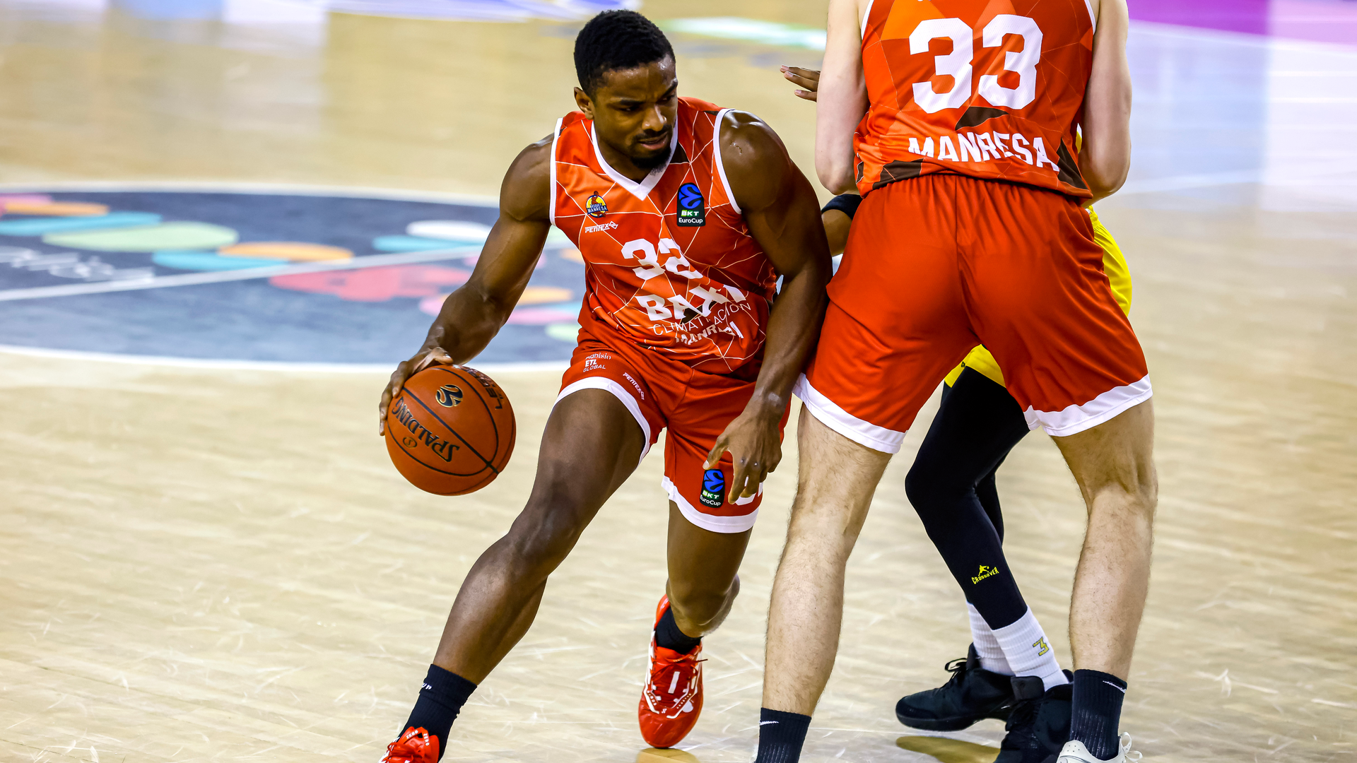 Partidàs del BAXI Manresa per derrotar per segona vegada l'Aris