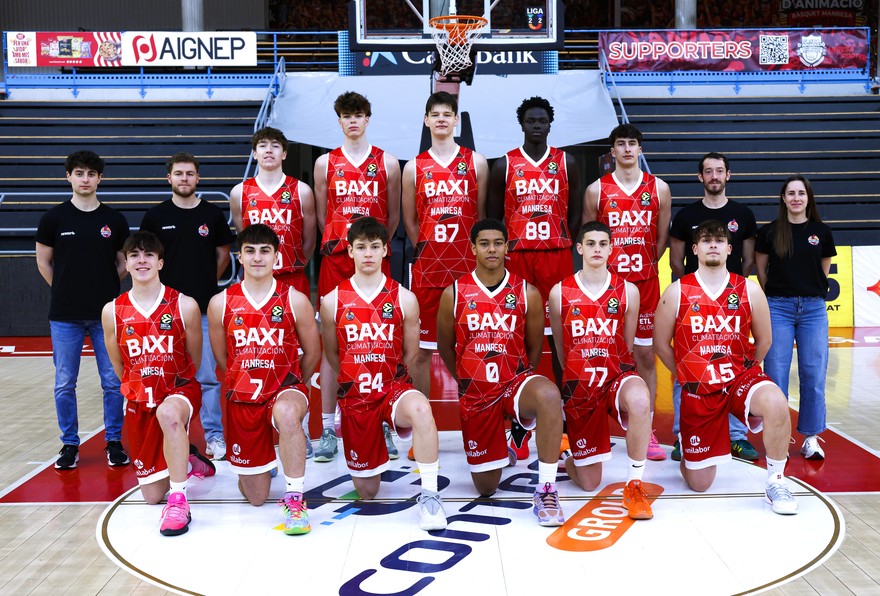 El júnior A del Bàsquet Manresa prendrà part al NextGen de l'Eurolliga