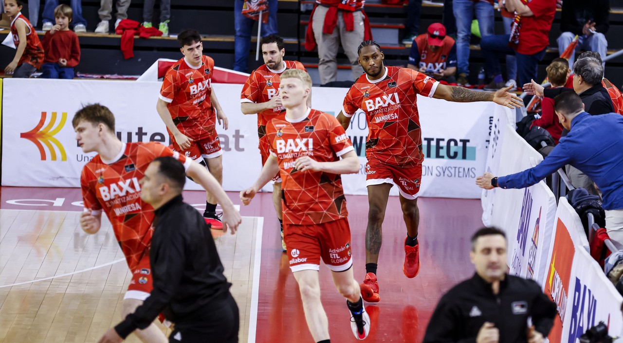 El BAXI Manresa recibe a un Baskonia en plena forma en la liga