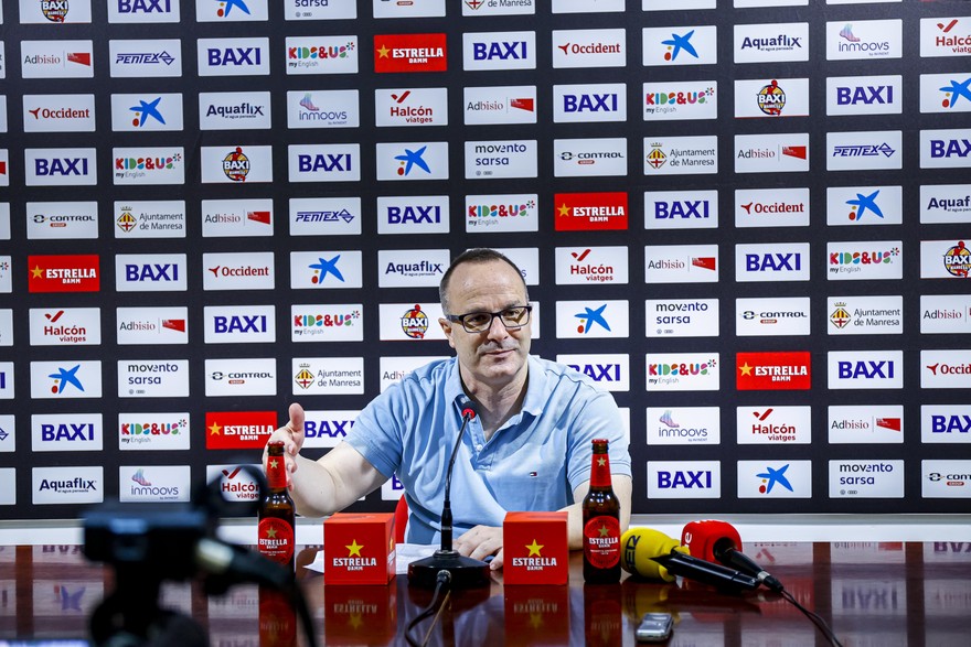 El BAXI Manresa busca la segunda en la liga ante el Bilbao y con factor Congost