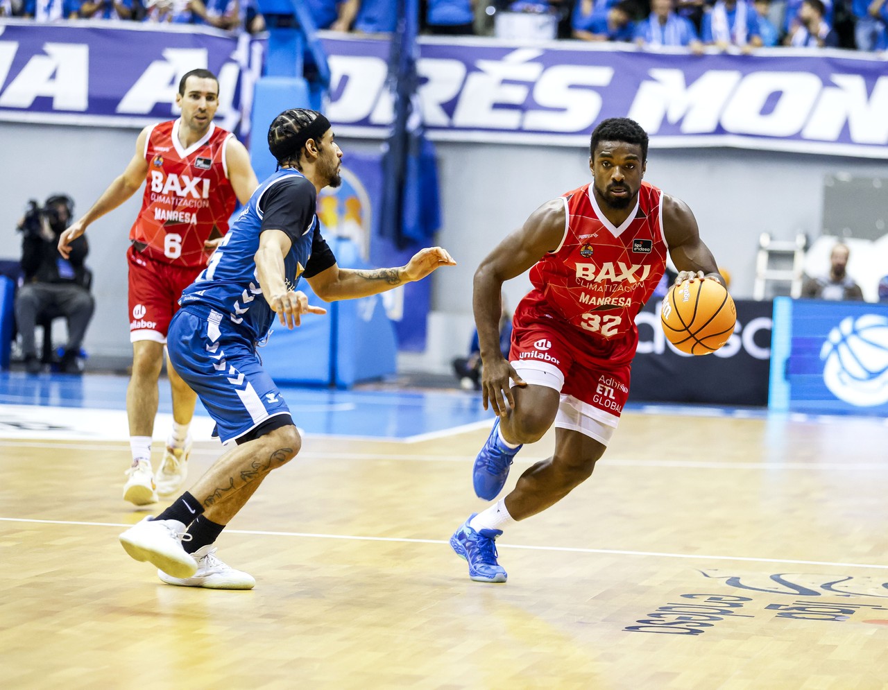 El BAXI Manresa toma aire en Burgos ganando en la prórroga