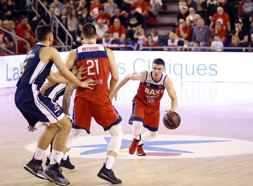 A BAXI Manresa with high morale visits the Dinamo Sassari with a 'roster' still short