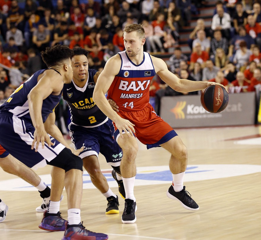 L'escorta Deividas Dulkys es queda al BAXI Manresa fins al final de la temporada