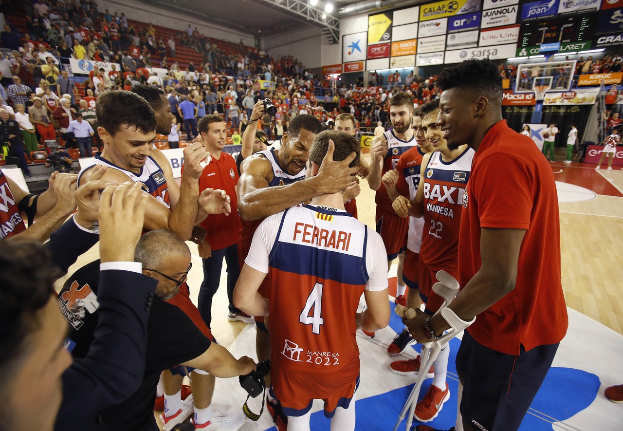 Base Frankie Ferrari returns to BAXI Manresa until the end of the season