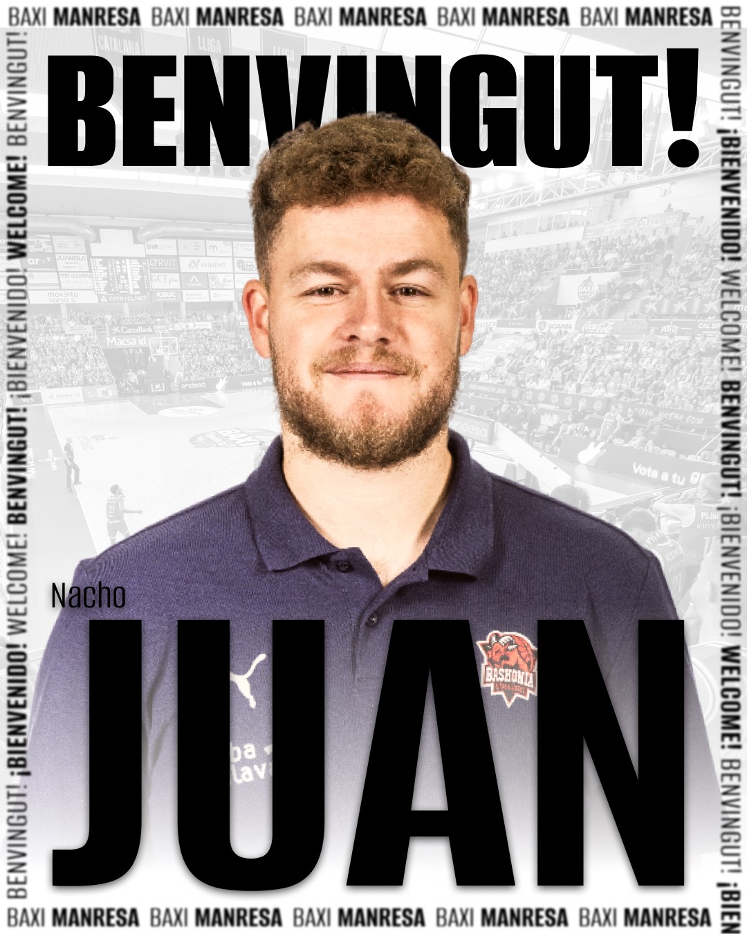 Nacho Juan, nou entrenador assistent del BAXI Manresa