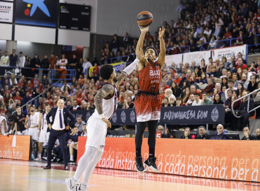 Galeria de fotos J18: BAXI Manresa 82 - Baskonia 90