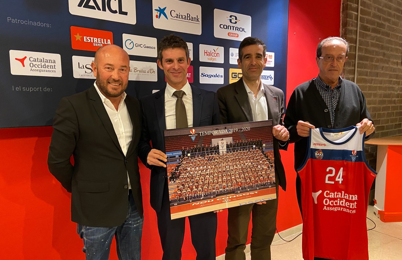 Assegurances Catalana Occidente sponsors Bàsquet Manresa for the eleventh consecutive season and strengthens its commitment to base sport