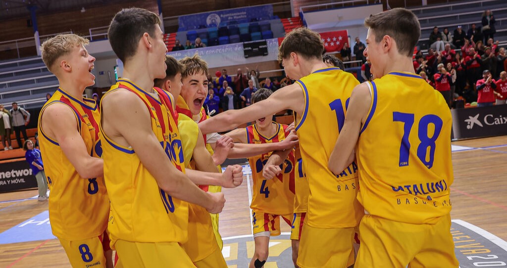 Doblet al Campionat d'Espanya de la Selecció Catalana amb tres #MadeinManresa