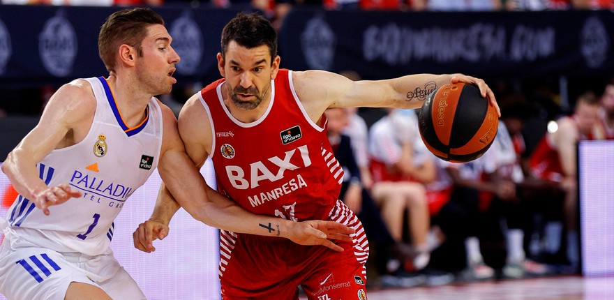 BAXI Manresa ends a great season fighting until the end against Madrid