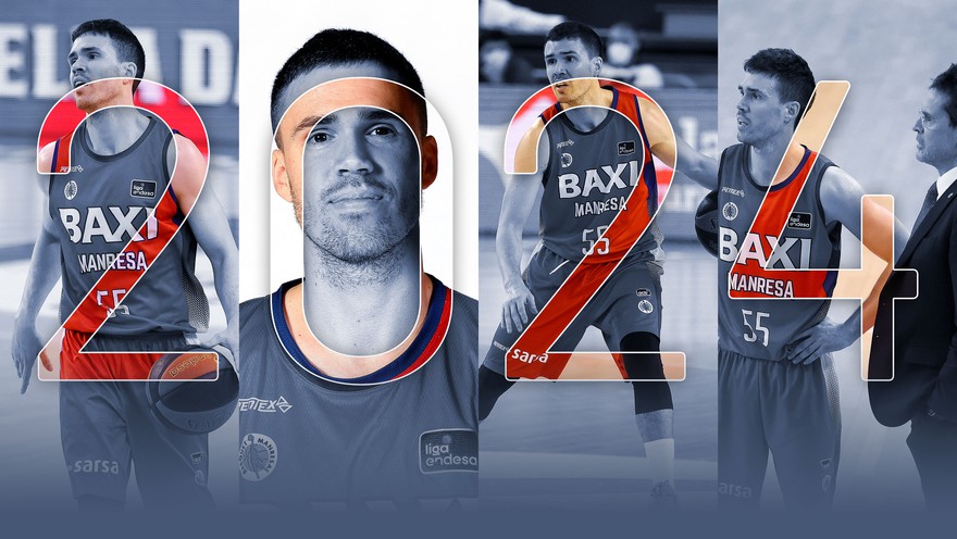 Dani Pérez expands his contract with BAXI Manresa until 2024