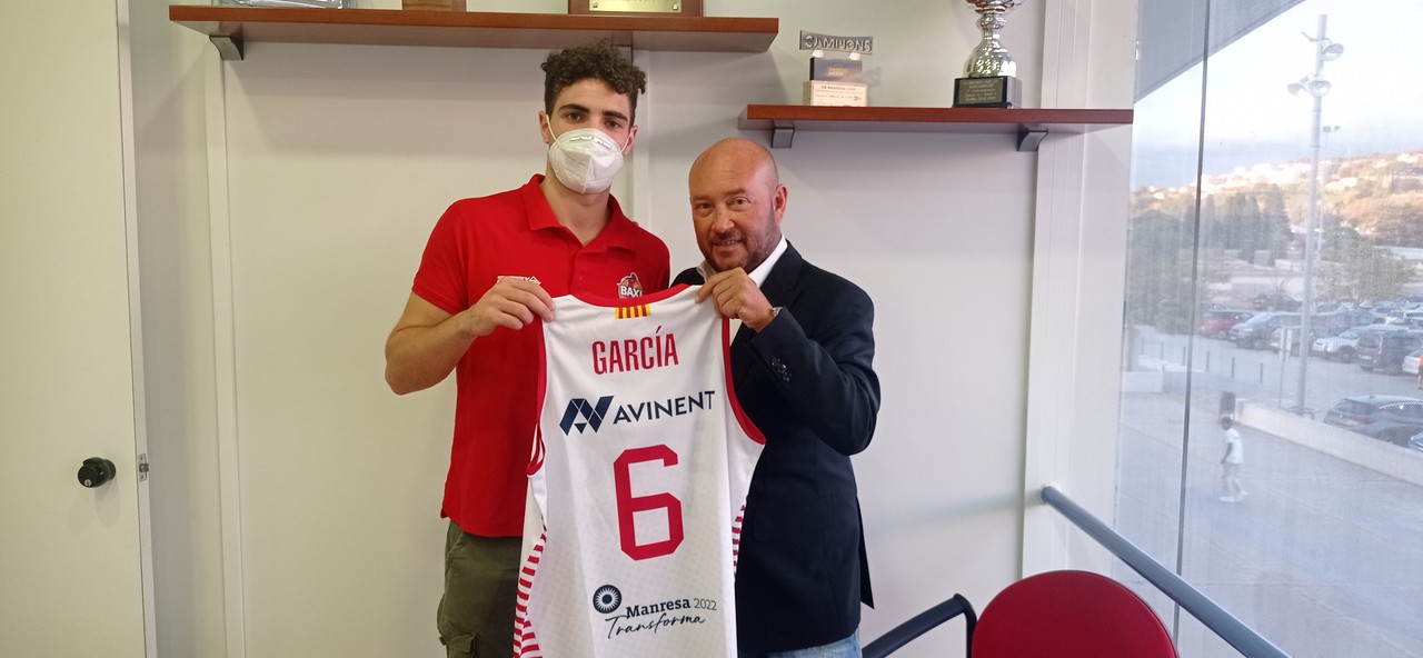 Guard Dani Garcia extends his contract with BAXI Manresa until 2024