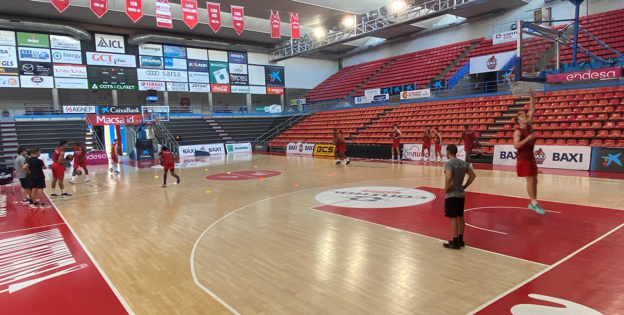 El BAXI Manresa s'estrena demà a Sant Julià en el primer partit de pretemporada