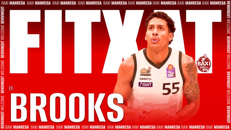 El BAXI Manresa es reforça amb l'exterior Eli Brooks