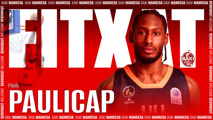 El BAXI Manresa incorpora el pivot Pauly Paulicap