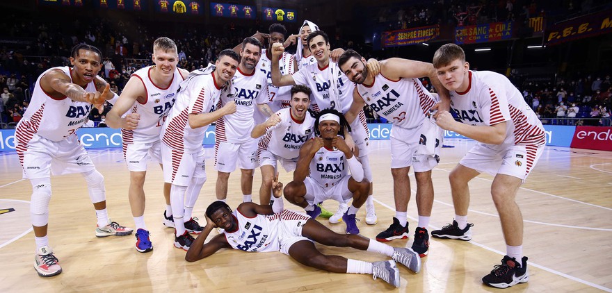 BAXI Manresa storms the Palau Blaugrana in a historic match