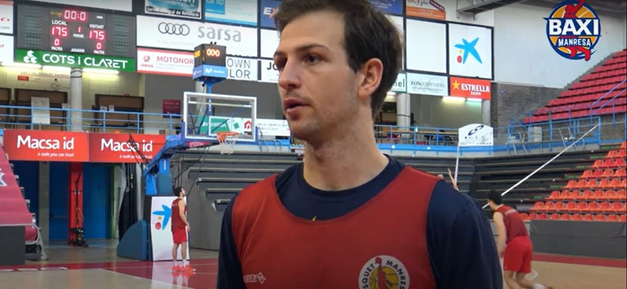 Frankie Ferrari: «Ya echo de menos la gente. Tenemos la mejor afición de la ACB con diferencia»