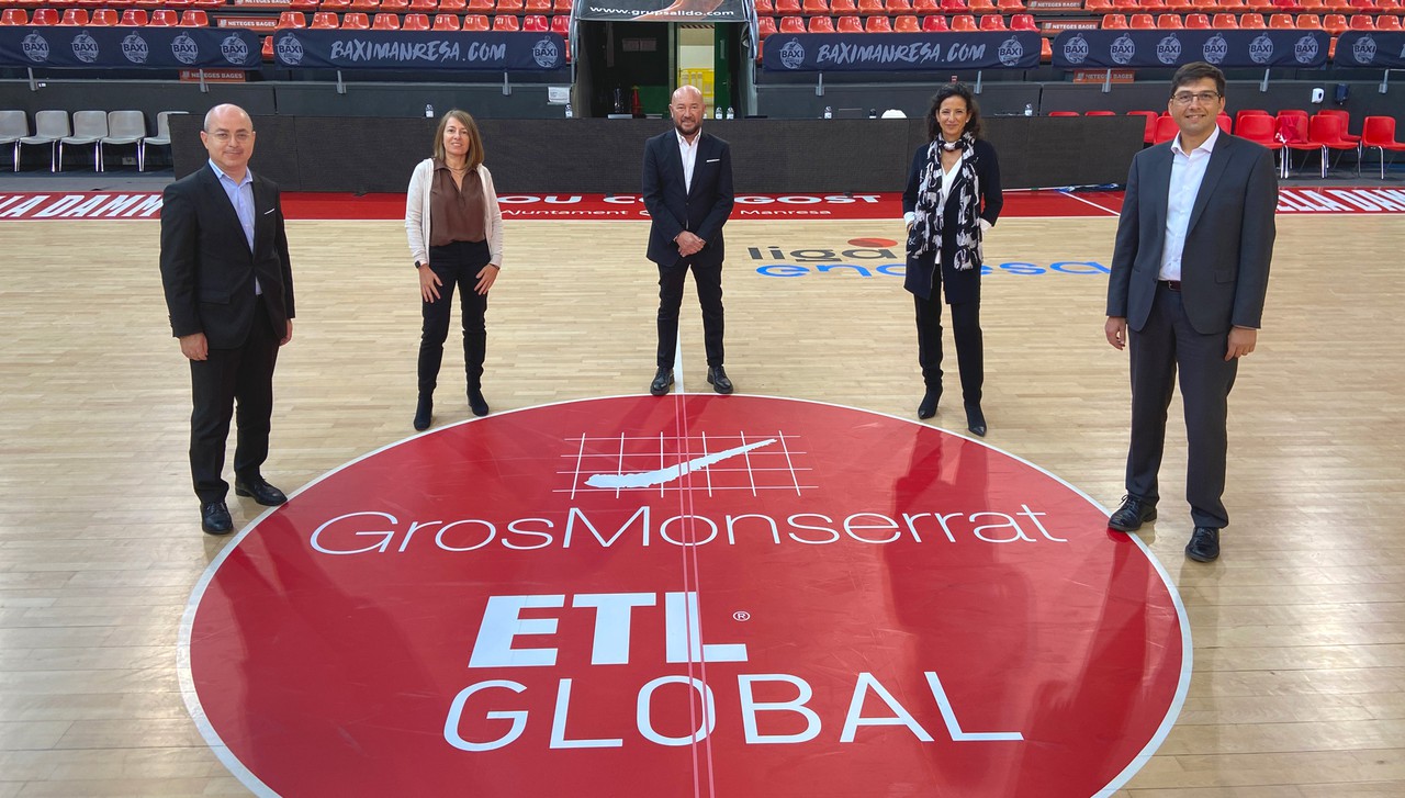 Gros Montserrat ETL, nous co-sponsors del Bàsquet Manresa