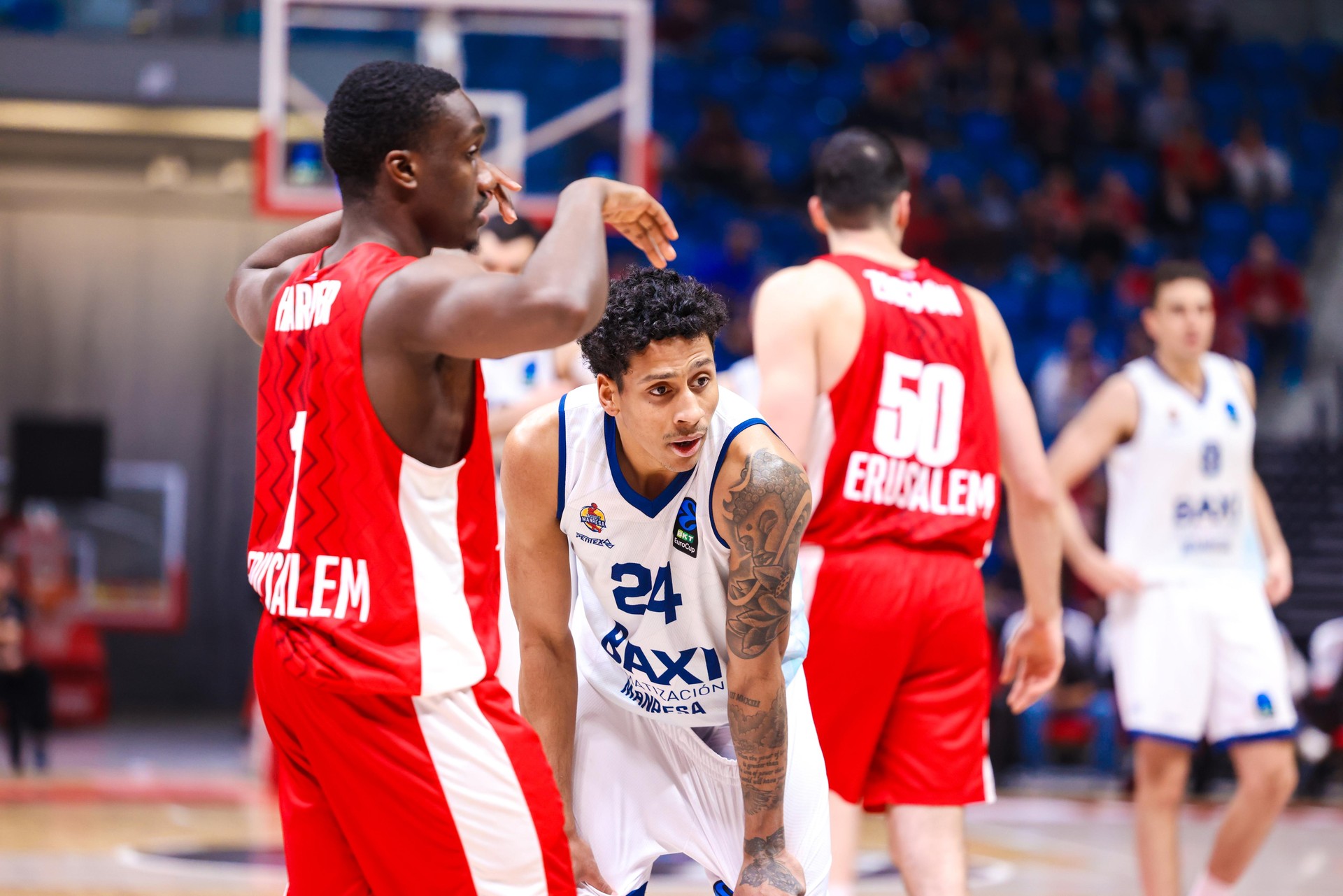 El BAXI Manresa es veu superat a Jerusalem