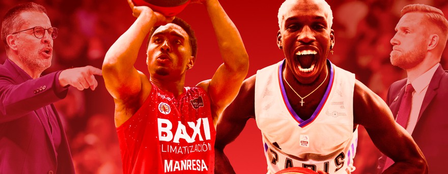 El BAXI Manresa es presenta davant la seva gent contra el Paris Basketball