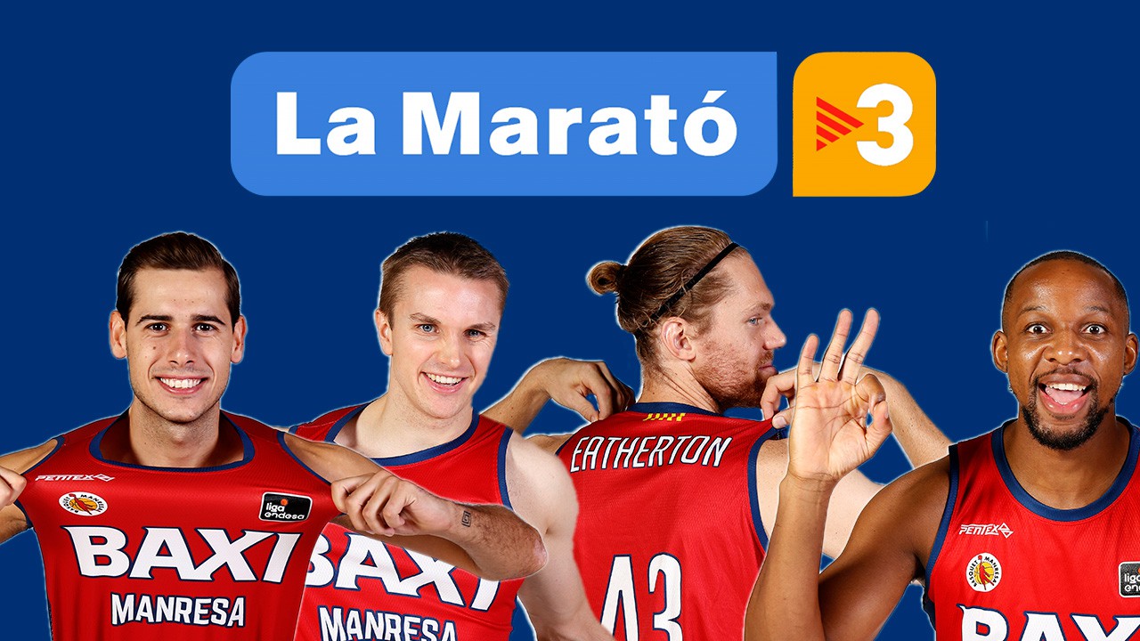 BAXI Manresa is raffling off the team's shirts and other items for La Marató de TV3