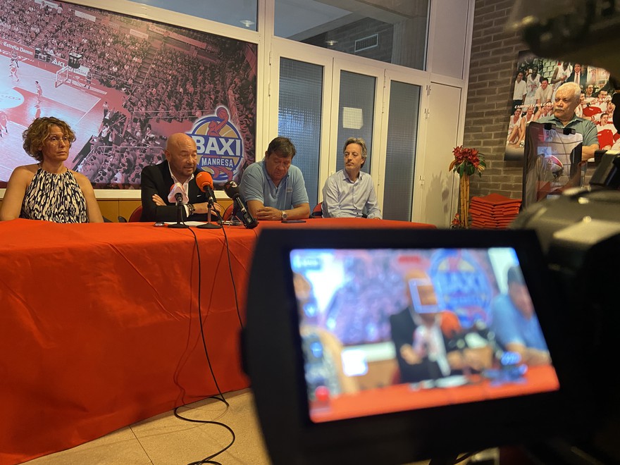 Josep Sáez deja la presidencia del Bàsquet Manresa