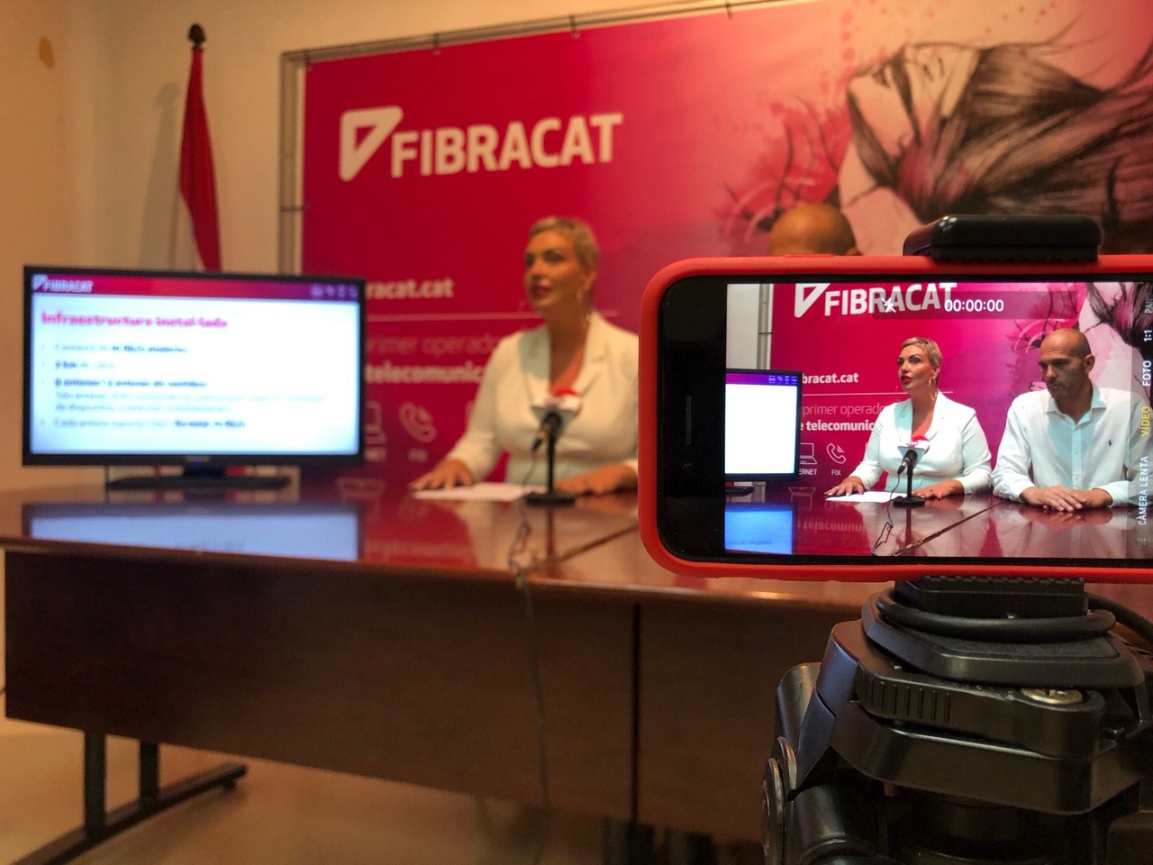 Fibracat convierte el Nou Congost en el pabellón mejor conectado de Europa
