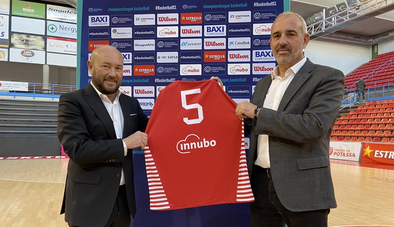 Innubo, new sponsor of BAXI Manresa in Champions League
