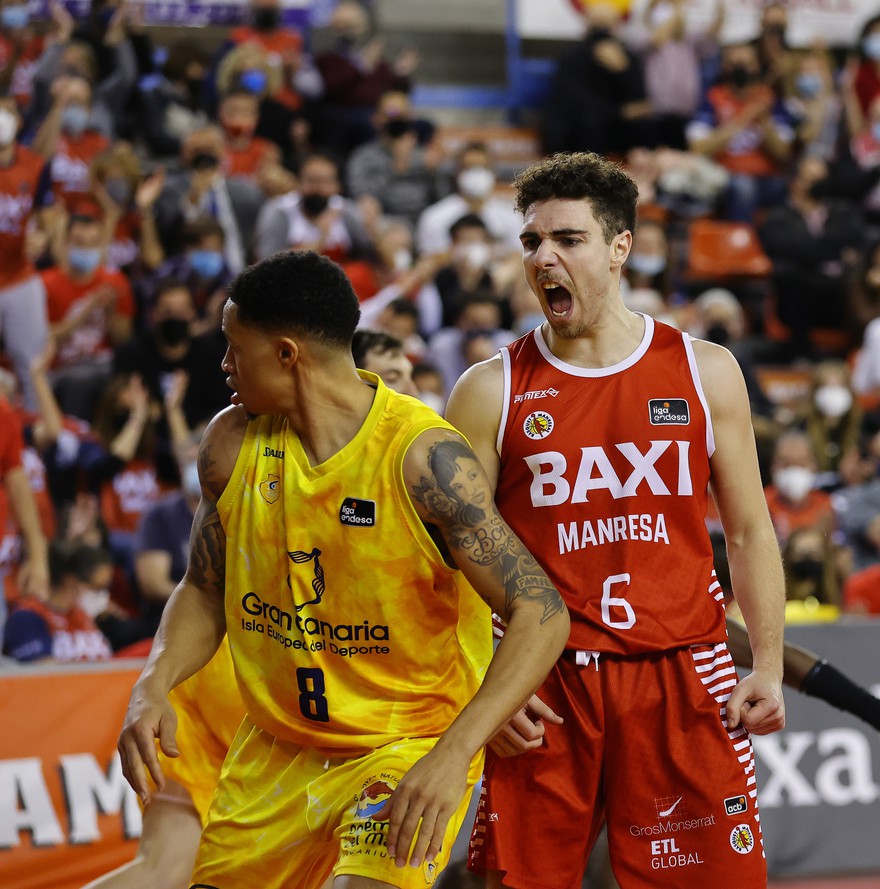 Galería de fotos J18: BAXI Manresa 91 -  Gran Canaria 72