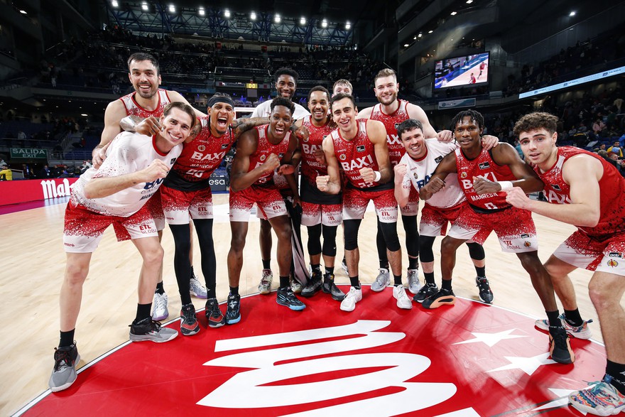 An epic BAXI Manresa beat Real Madrid on their home court