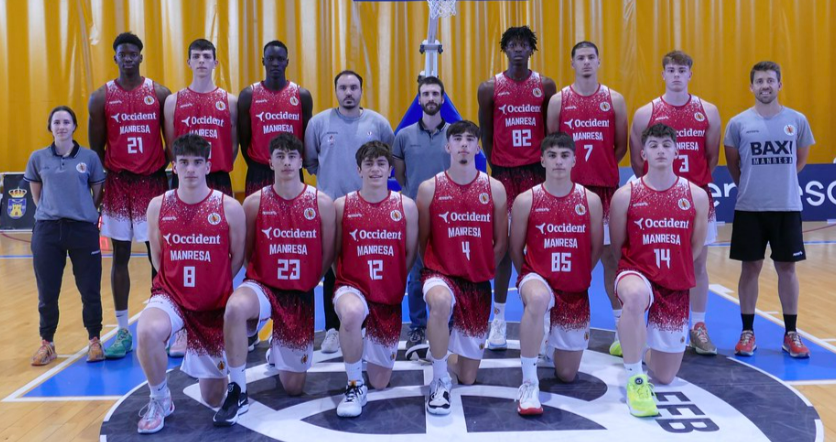 El Júnior A del Bàsquet Manresa disputa el Campeonato de España de Clubes