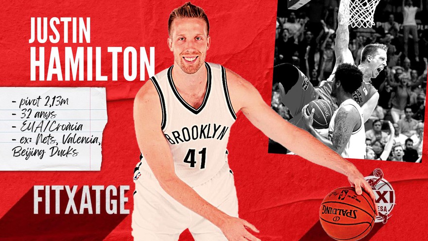 Justin Hamilton: 213 centímetros de calidad por el BAXI Manresa