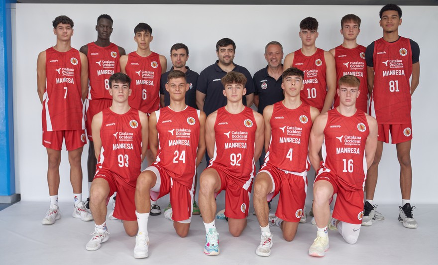 El junior A del Bàsquet Manresa disputa la Final a Cuatro del Campeonato de Cataluña Preferente