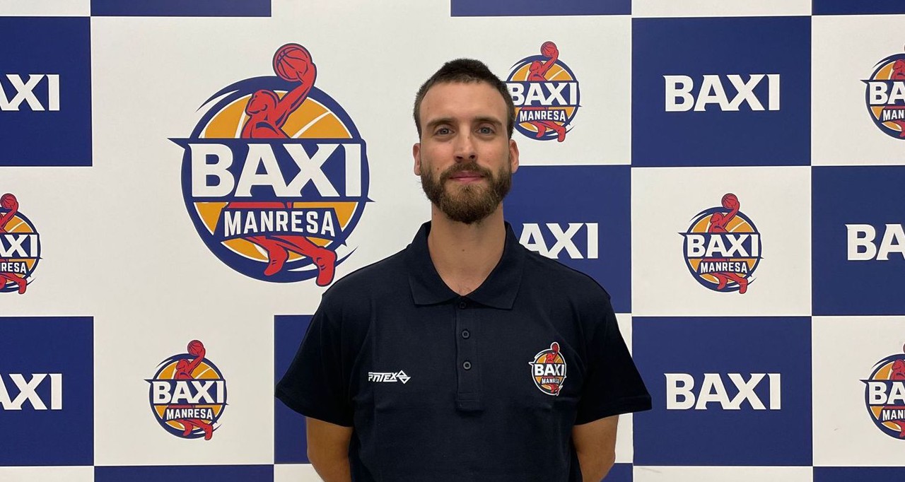 Carlos Flores, new director of the Bàsquet Manresa youth teams