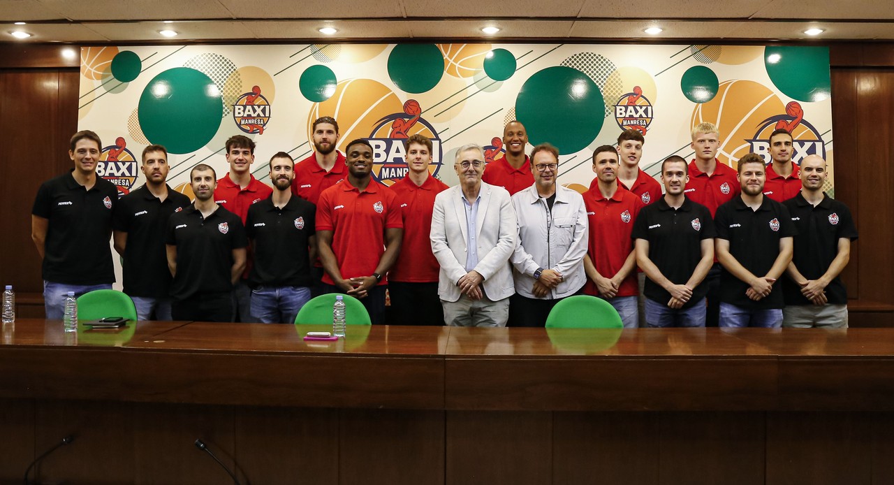 BAXI Manresa 2025-26 kicks off at Mútua Intercomarcal headquarters