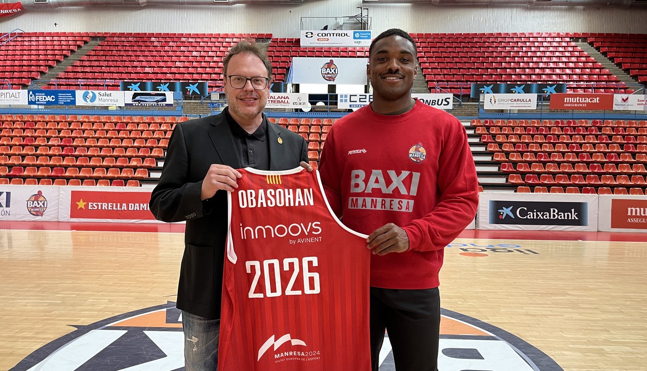 BAXI Manresa renews Retin Obasohan until 2026