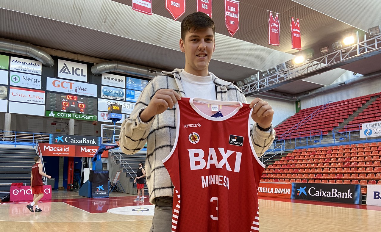 El BAXI Manresa ficha al joven checo Ondrej Hustak