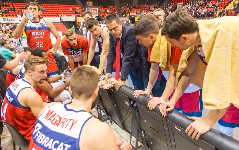This is how the BAXI Manresa classification options are for the knockout stages of the BCL